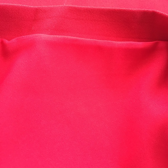 ALEXIS red off the shoulder crepe cocktail dress - Picture 14 of 15